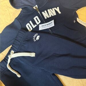 Old Navy Dark Blue Hoodie with Logo